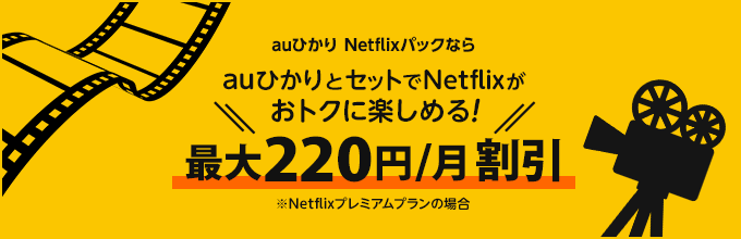 auひかり Netflixパック
